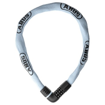 Trezor s řetězovým zámkem ABUS 6807C, délka 110 cm, modrý (světle modrý) 110 cm