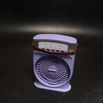 Stolný fialový ventilátor Bseical 203