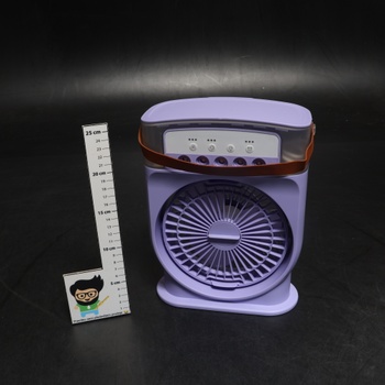 Stolný fialový ventilátor Bseical 203