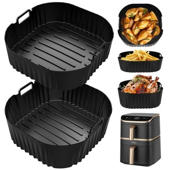 2 ks príslušenstvo do fritézy Cosori 5,5 l, 6 l, 6,2 l, príslušenstvo do silikónovej formy pre