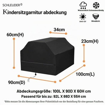Kryt na záhradný nábytok Schleuder