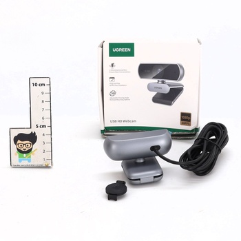UGREEN Webcam Full HD 1080P/30fps USB A webkamera s mikrofónom pre PC, automatická korekcia svetla,