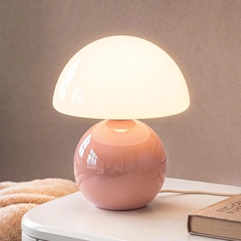 Stolová lampa Dawnwake ružová
