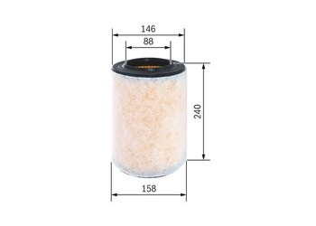 Vzduchový filter BOSCH F026400298