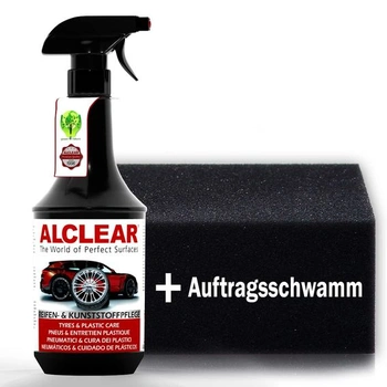 ALCLEAR 721RK Leštenie pneumatík 1000 ml s aplikačnou…