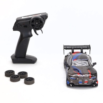 Siereolly Drift Car 1:24 Závodné auto na diaľkové ovládanie 20 km/h 4WD 2,4 GHz Mini RC auto s LED