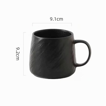 Keramický hrnček, ručne vyrobená čajová šálka s uchom, hrnček na kávu 500ml vyrobený z vysoko