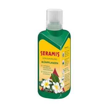 Seramis Vital Food for Flowering Plants, 500 ml – Kvetinové hnojivo na optimálny rast rastlín,