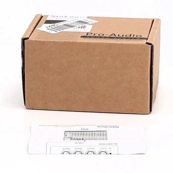 SinLoon HA400 4kanálový stereo sluchátkový zesilovač, kovový mini audio rozbočovač s nezávislým
