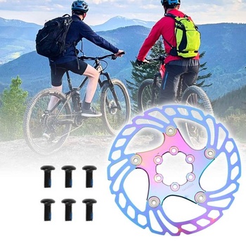 Brzdový kotúč na bicykel 160 mm pre horské elektrobicykle, 1x viacfarebný