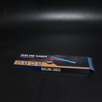 Svetelný meč pre deti, svetelný meč s nabíjaním cez USB-C, RGB 15 farieb 2 v 1 svetelný meč,