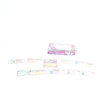 Pokémon: Sada Mega Latias-ex (1 lesklá promo karta, 1 veľká lentikulárna karta a 4 boostery) z TCG