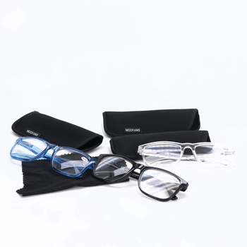 Dioptrické wayfarer okuliare, + 4.00