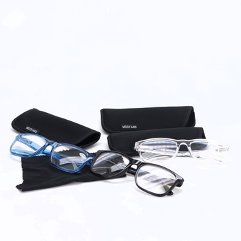 Dioptrické wayfarer okuliare, + 4.00