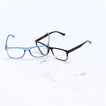 Dioptrické wayfarer okuliare, + 4.00