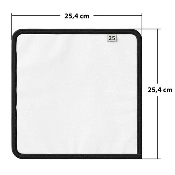 Sada lisovacích sít 5 – 25 mikronů, 25x25 cm (10x10 palců) pro extrakci bylin, bylinné esence,
