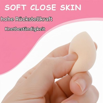 Gjinxi 30 kusov mini hubiek na make-up, hubky na make-up, malé mixéry, labutičky na podkladovú