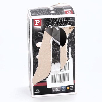 Paulmann EBL Set Gil Coin 3StepDim rd starr LED 3x 3er čierna matná/železná