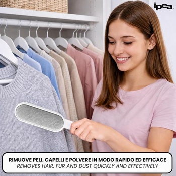 IPEA Odstraňovač zamatových žmolkov z oblečenia, pohoviek, čalúneného nábytku – obojstranný