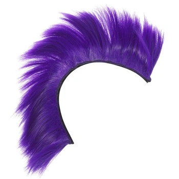 #T2410 Parochňa s helmou a parochňou pre cosplay párty