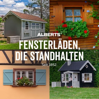 Alberts 306502 Středový pant okenice | Rovný, rovný konec | Ocel, kataforezně nanášený černý lak |