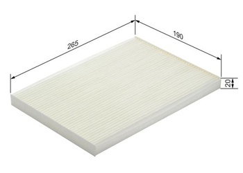 Kabínový filter BOSCH 1987432238 Štandardný