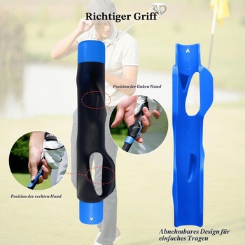 2dielny golfový posilňovač úchopu, posilňovač švihu, golfový pásik na ruku, korektor držania tela,