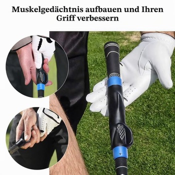 2dielny golfový posilňovač úchopu, posilňovač švihu, golfový pásik na ruku, korektor držania tela,