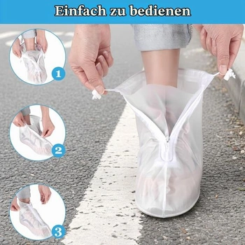 Návleky na kolo, pláštěnka na cyklistické boty, nepromokavé návleky na boty do terénu, průhledné,