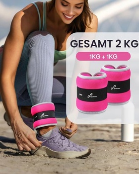 Sportneer závažia na členky na nohy a paže - sada závaží pre ženy a mužov na silový tréning, beh,