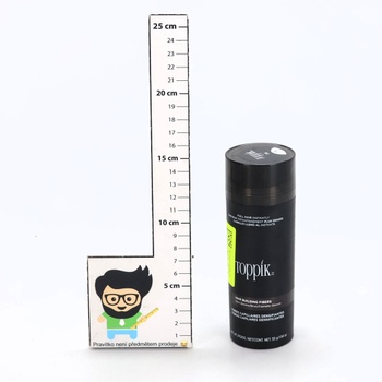 Toppik vlasové vlákna tmavo hnedá 55g (1 balenie)