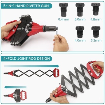 Nitovacie kliešte Belle Vous BVOUS-EHD