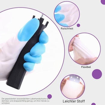 Swpeet 4 x válečky ze skelných vláken a 1 x detailní štětec s 1 párem rukavic, nástroj na bublinky