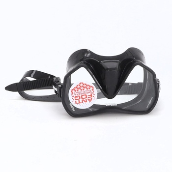 SEAC Pura – Bezrámová silikónová potápačská maska ​​s jedným zorníkom | Maska s nízkym objemom,