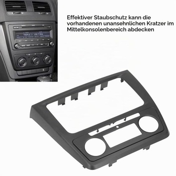 Rám autorádia, predný panel 2DIN autorádia, ABS, náhradné obloženie pre autoklimatizáciu, rok výroby