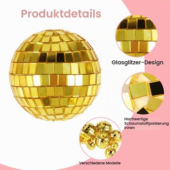 12 ozdôb na torty s disco guľou, mini dekorácie na torty s disco guľou, malé dekorácie na torty,