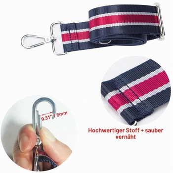 FLYAMAPIRIT Nastaviteľný ramenný popruh na tašky, 3,8 cm široký popruh na tašku, DIY príslušenstvo