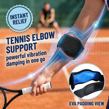 1 kus Tenisový lakťový obväz Kompresná bandáž na lakeť Priedušný Nastaviteľný Pre Tenis Badminton