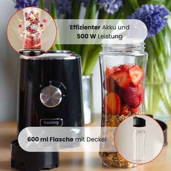 BlendBoost Smoothie Maker, mixér 500 W s fľašou s objemom 600 ml (600,0 mililitrov)