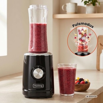 BlendBoost Smoothie Maker, mixér 500 W s fľašou s objemom 600 ml (600,0 mililitrov)