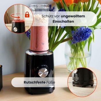 BlendBoost Smoothie Maker, mixér 500 W s fľašou s objemom 600 ml (600,0 mililitrov)