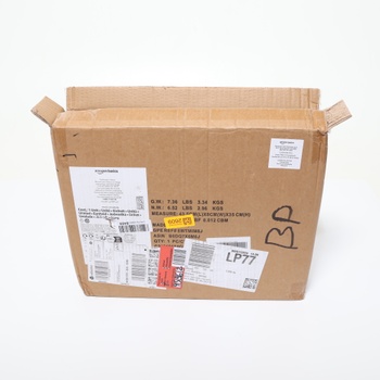 Kočičí domek Amazon Basics, jednopatrový kočičí pelíšek pro vnitřní kočky, kočičí kostka se