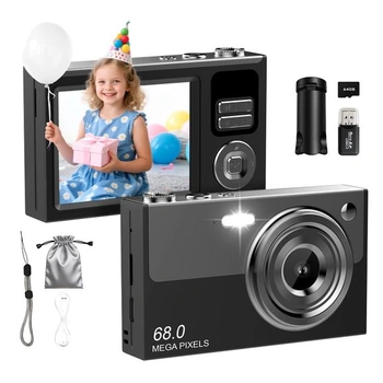 Digitální fotoaparát 4K 64MP fotokamera