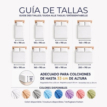 Kolekcia Degrees Home - Napínacie prestieradlo - 100% polyester, vysoko kvalitné mikrovlákno,