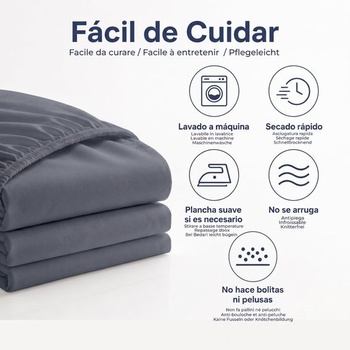 Kolekcia Degrees Home - Napínacie prestieradlo - 100% polyester, vysoko kvalitné mikrovlákno,