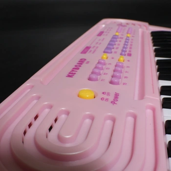 Elektronické klávesy pre deti vo veku 3, 4, 5, 6, 7 a 8 rokov, piano s mikrofónom, multifunkčné