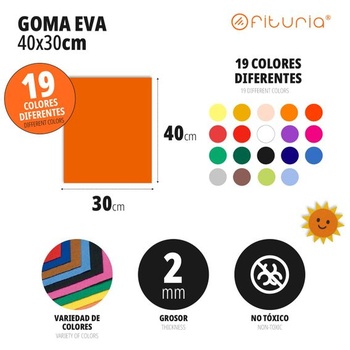 OFITURIA pena na tvorenie a školské projekty, farebná pena ideálna pre domácich majstrov, dekorácie, scrapbooking