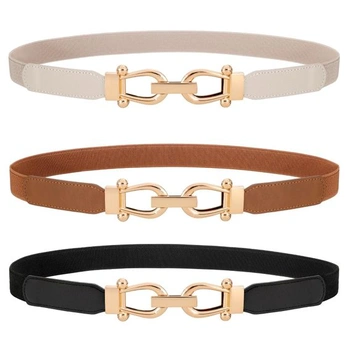 LEACOOLKEY Sada 3 elegantních, tenkých elastických pásků…