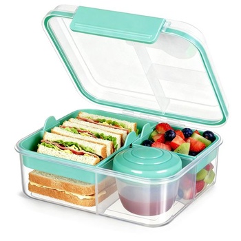 Dětský obědový box VINATO s přihrádkami, obědový box pro…