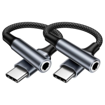 Adaptér z USB-C na 3,5 mm jack, balenie po 2 kusoch